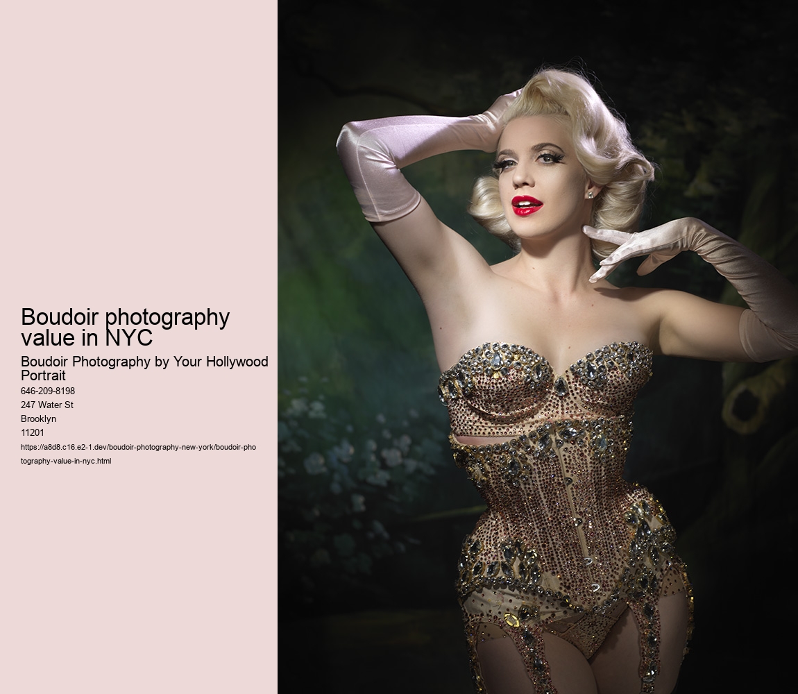 Boudoir photography value in NYC