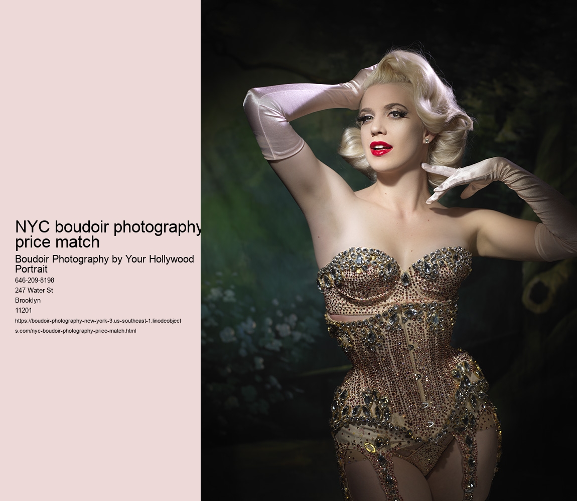 NYC boudoir photography price match