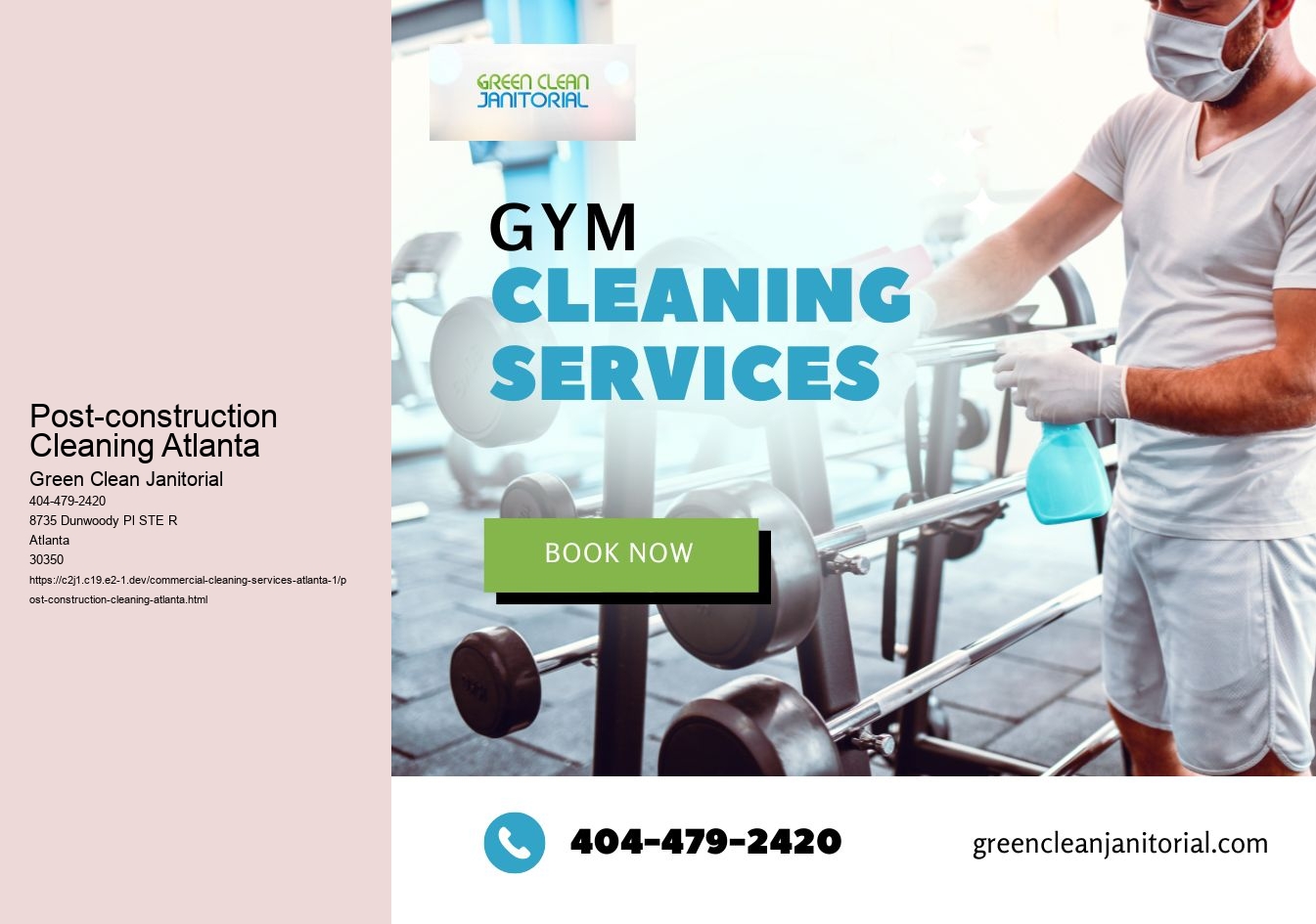 Post-construction Cleaning Atlanta